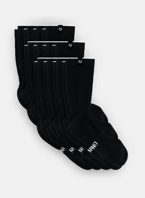 Contour Compression Crew Socks 12-Pack