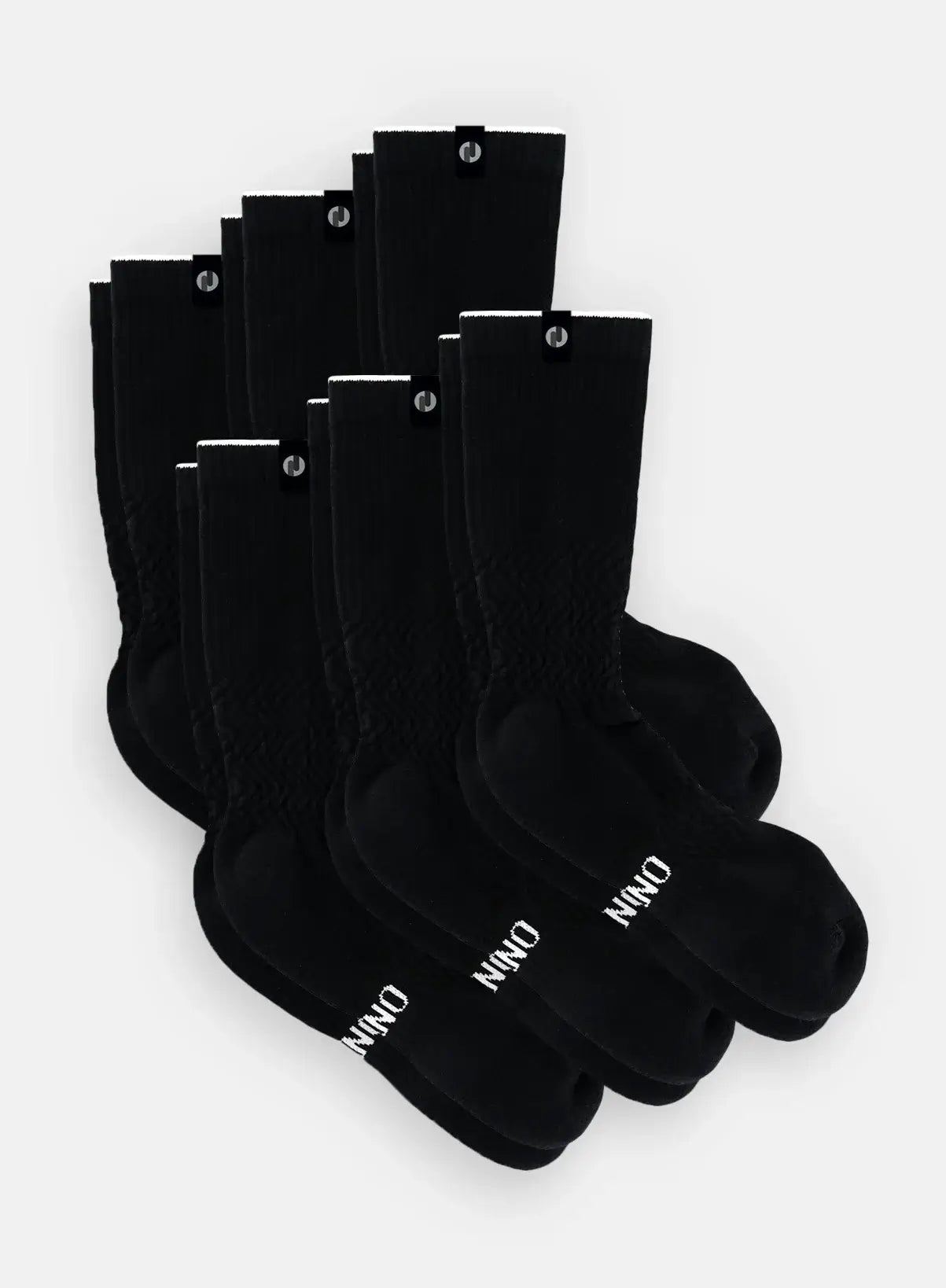 Contour Compression Crew Socks 6-Pack