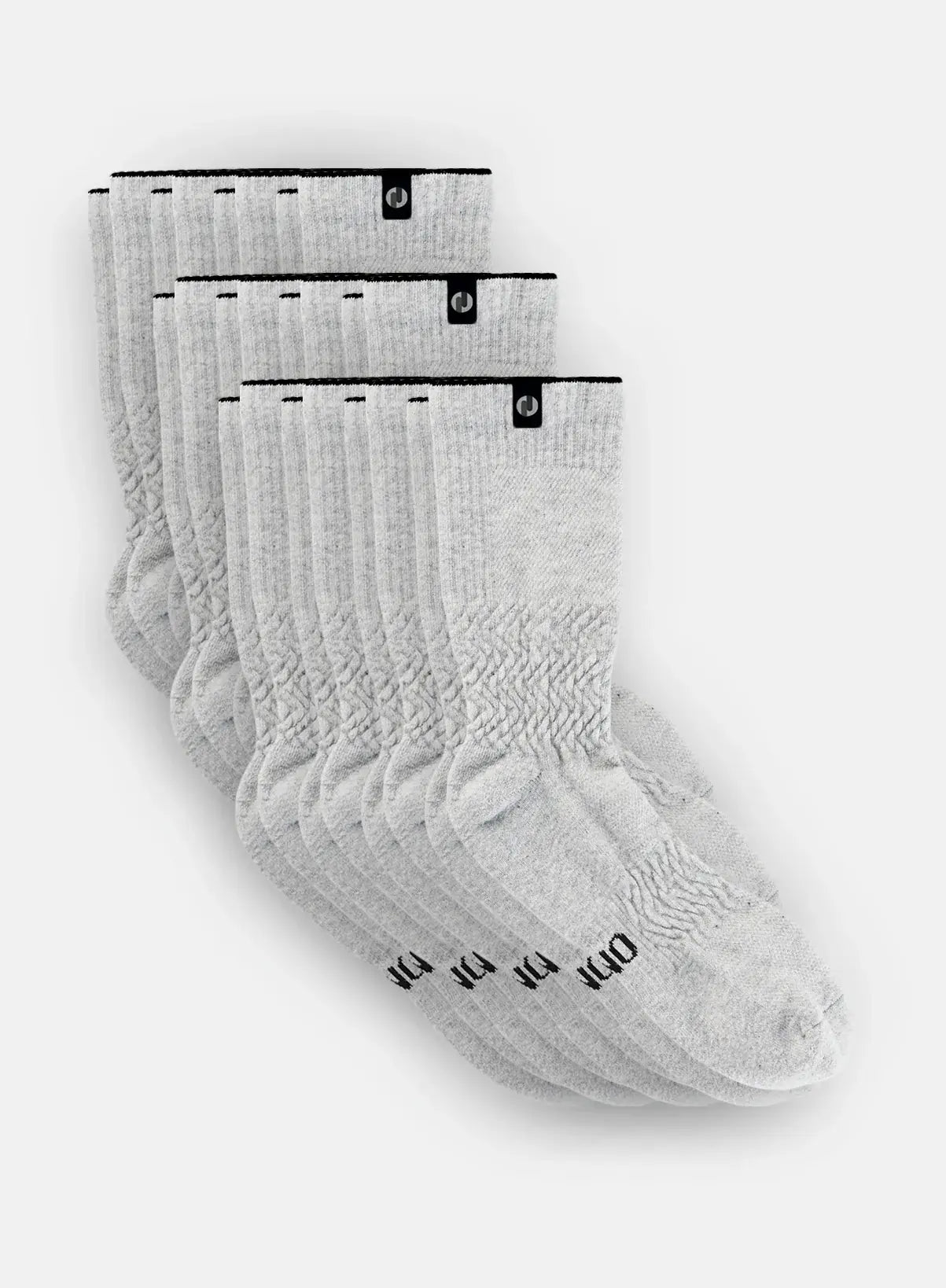 Contour Compression Crew Socks 12-Pack