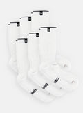 Contour Compression Crew Socks 6-Pack