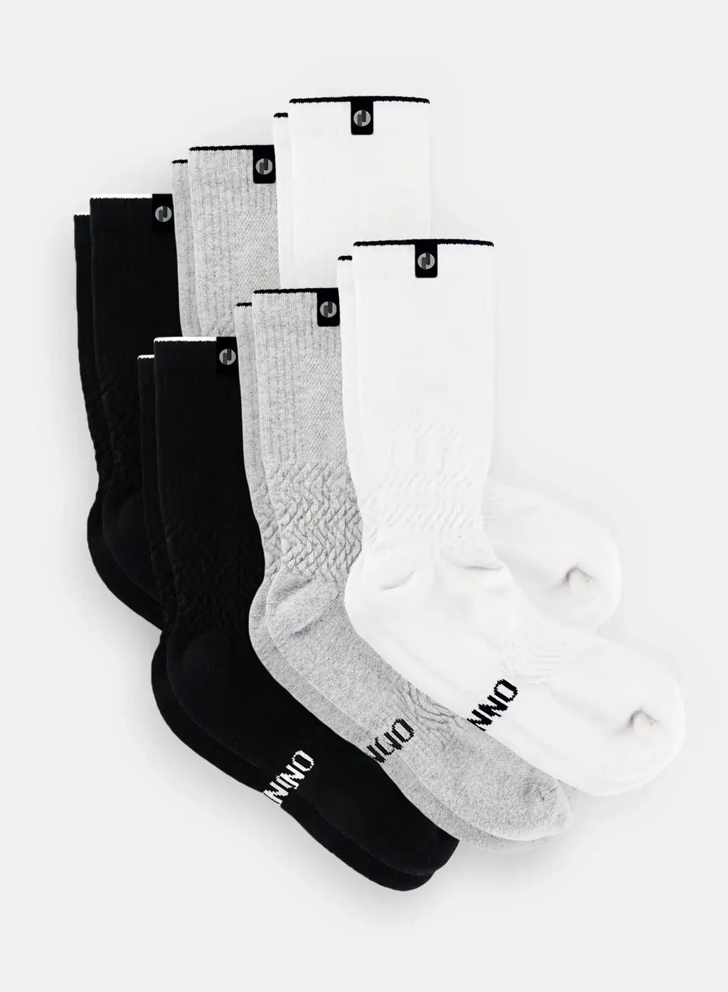 Contour Compression Crew Socks 6-Pack